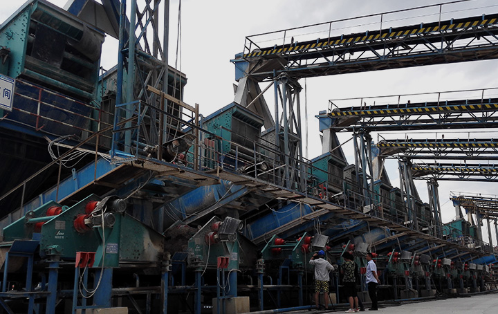 Baihetan Hydropower Station 2500th Aggregate Project2
