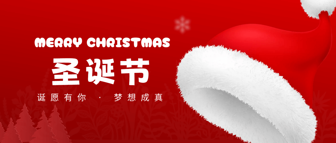 祝您节日快乐！Merry Christmas！