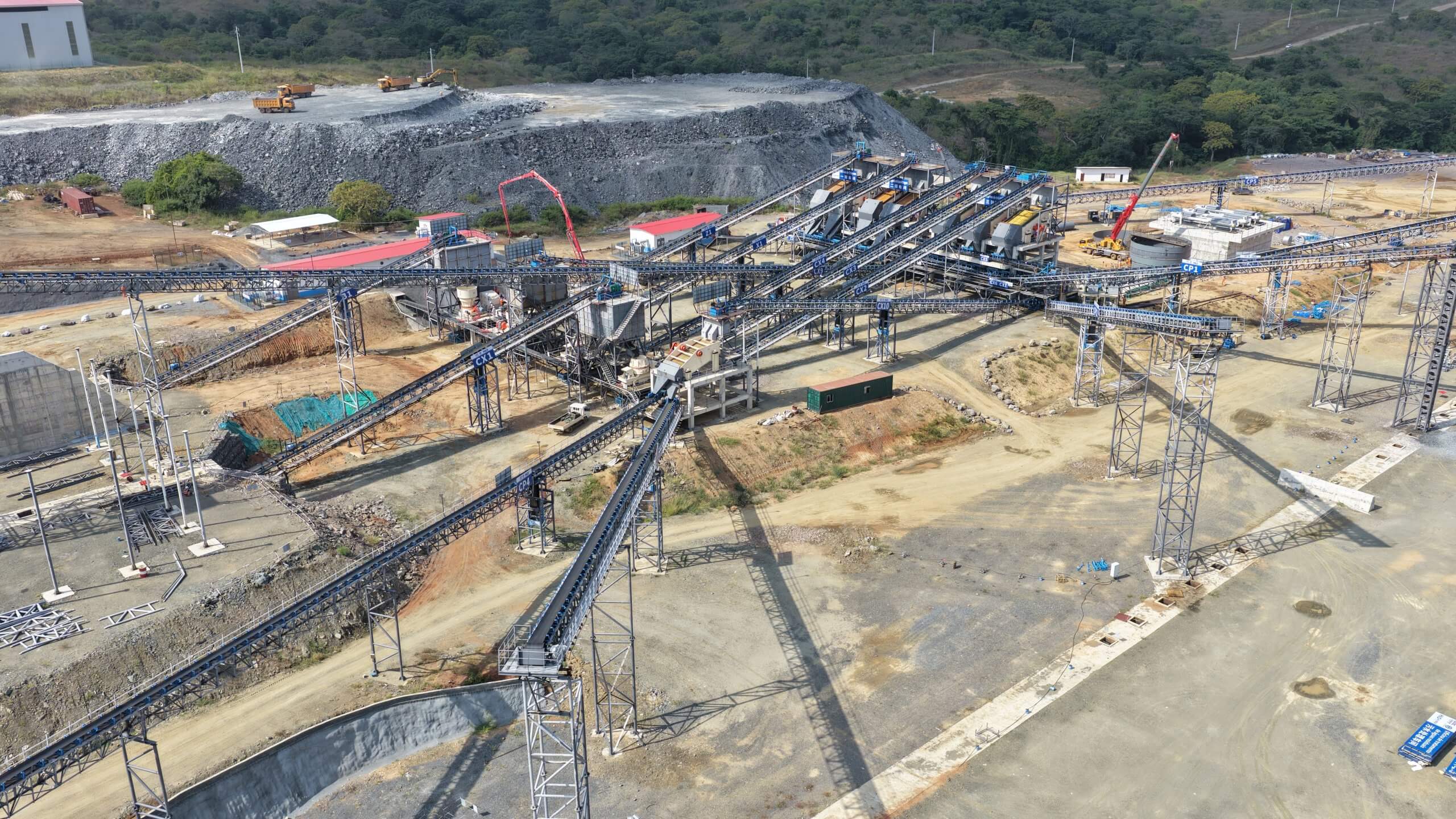 安哥拉凯凯水电站2号砂石加工系统投产 南矿集团助力“非洲三峡工程”建设